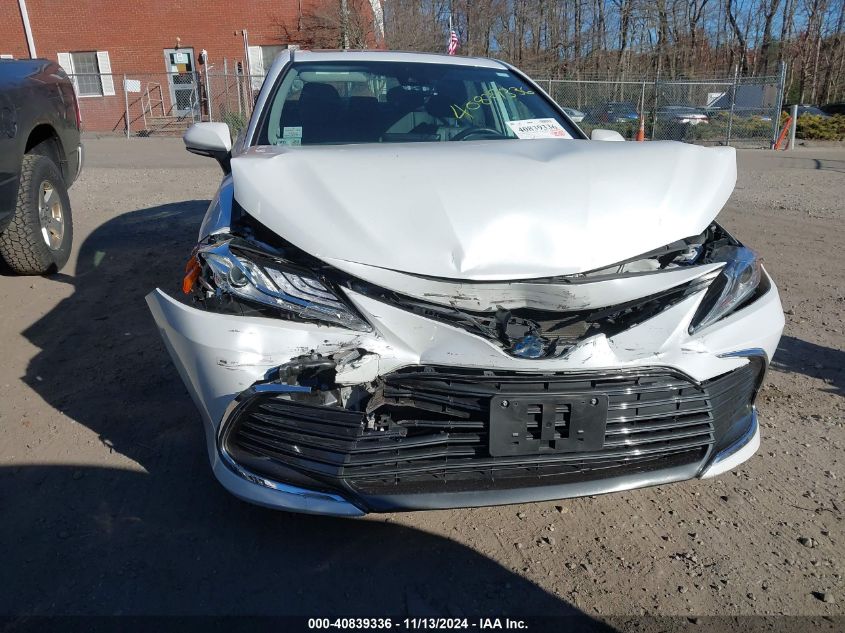 2022 Toyota Camry Xle Hybrid VIN: 4T1F31AK4NU599424 Lot: 40839336