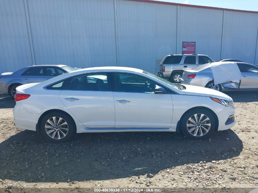 2016 HYUNDAI SONATA SPORT - 5NPE34AF3GH432957