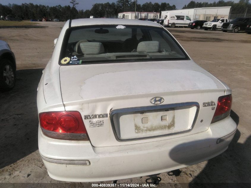 2005 Hyundai Sonata Gls/Lx VIN: KMHWF35H05A187990 Lot: 40839357