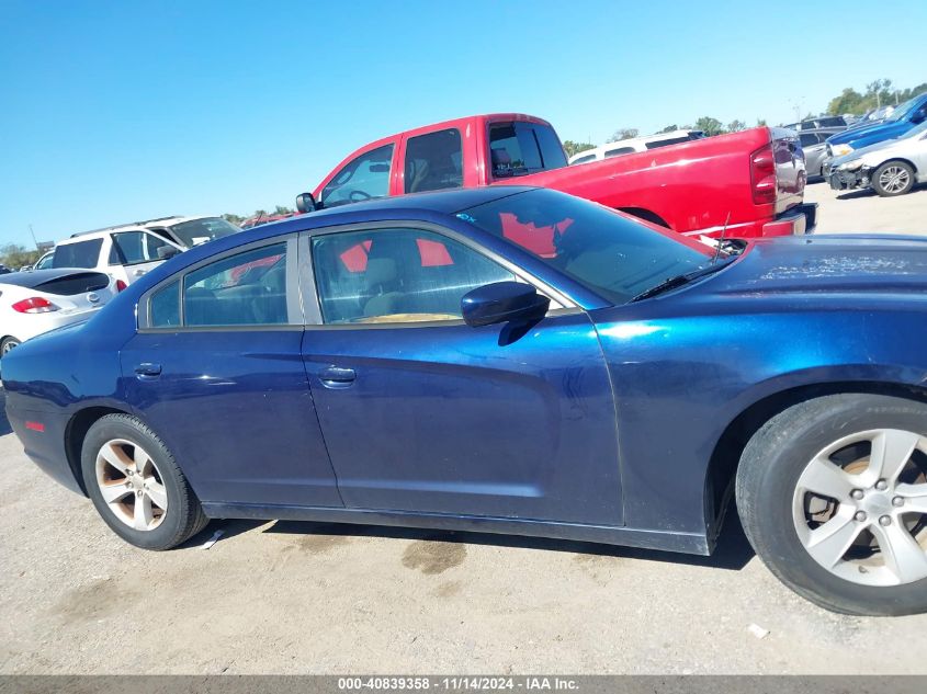 2014 Dodge Charger Se VIN: 2C3CDXBG3EH197077 Lot: 40839358