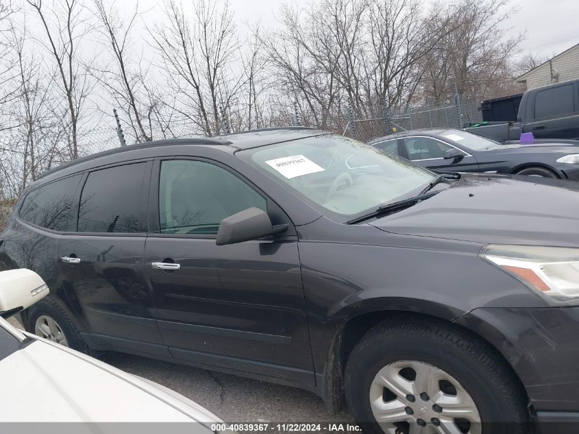 2015 Chevrolet Traverse Ls VIN: 1GNKRFEDXFJ194947 Lot: 40839367