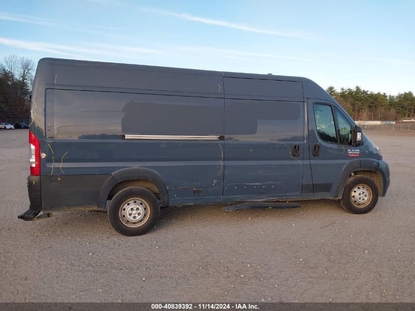 2019 Ram Promaster 3500 Cargo Van High Roof 159 Wb Ext VIN: 3C6URVJG3KE549161 Lot: 40839392