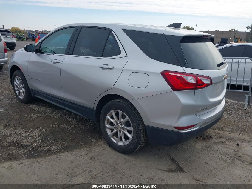 2020 Chevrolet Equinox Awd Lt 1.5L Turbo VIN: 3GNAXUEV4LS666472 Lot: 40839414