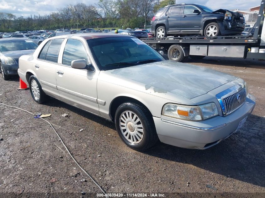 2007 Mercury Grand Marquis Ls VIN: 2MEFM75V07X639355 Lot: 40839420