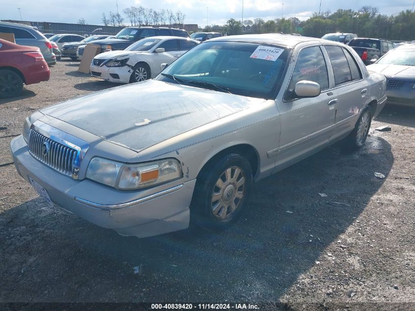 2007 Mercury Grand Marquis Ls VIN: 2MEFM75V07X639355 Lot: 40839420