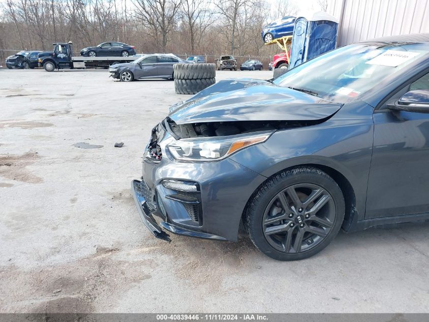 2020 Kia Forte Gt-Line VIN: 3KPF34AD6LE187962 Lot: 40839446