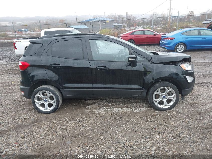 2022 Ford Ecosport Se VIN: MAJ6S3GL9NC469718 Lot: 40839450