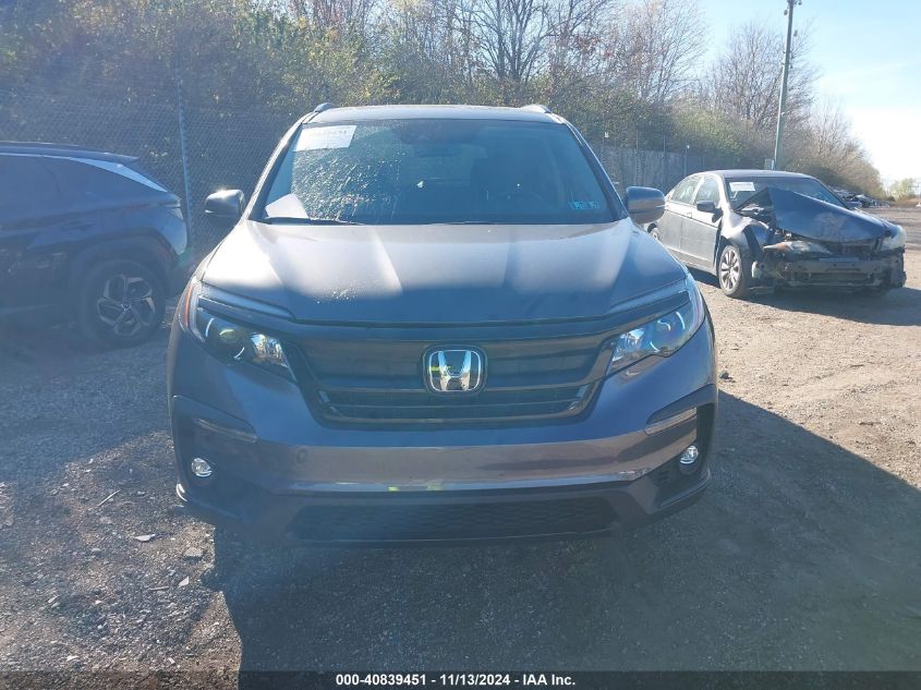 2021 Honda Pilot Awd Special Edition VIN: 5FNYF6H22MB029131 Lot: 40839451