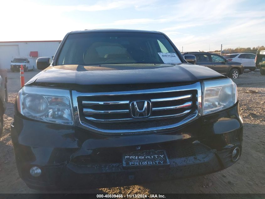 2012 Honda Pilot Touring VIN: 5FNYF4H9XCB061907 Lot: 40839466