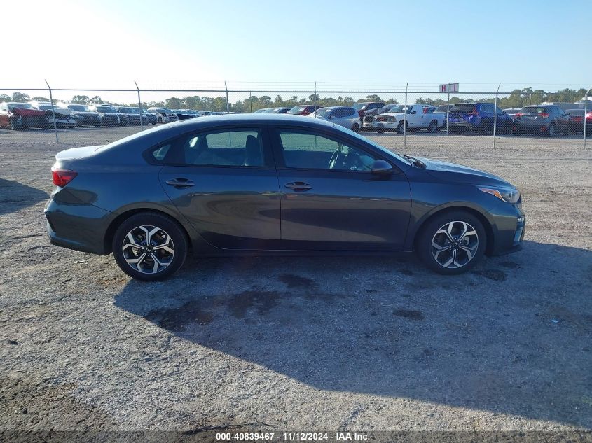 2021 Kia Forte Lxs VIN: 3KPF24AD7ME391674 Lot: 40839467