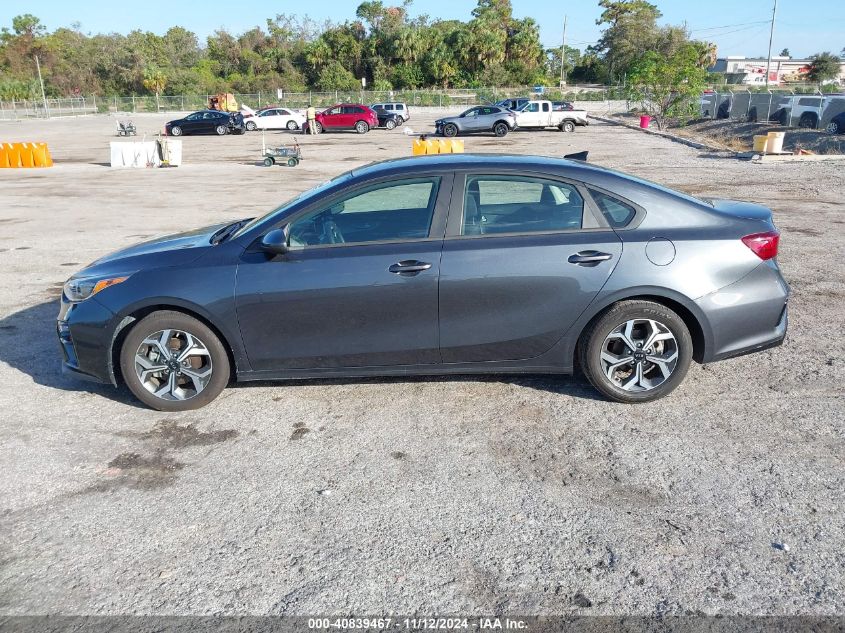 2021 Kia Forte Lxs VIN: 3KPF24AD7ME391674 Lot: 40839467