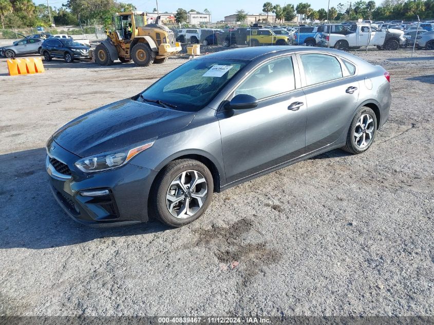 2021 Kia Forte Lxs VIN: 3KPF24AD7ME391674 Lot: 40839467