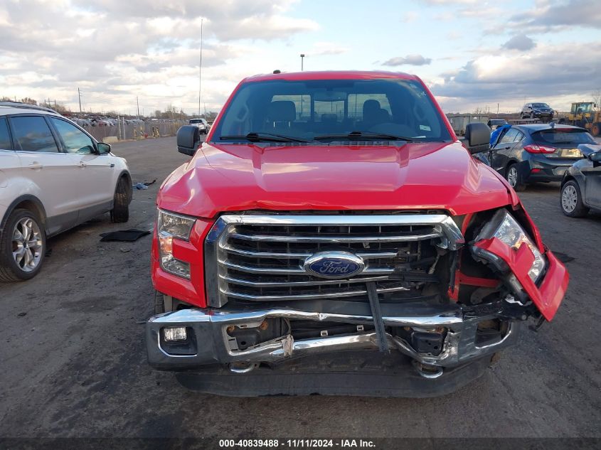 2016 Ford F-150 Xlt VIN: 1FTFX1EG6GFA11156 Lot: 40839488