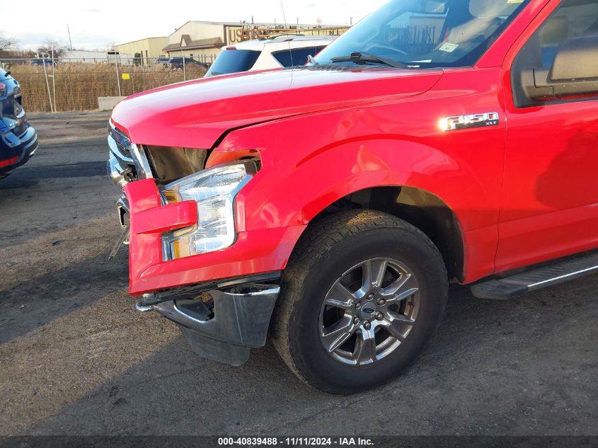 2016 Ford F-150 Xlt VIN: 1FTFX1EG6GFA11156 Lot: 40839488