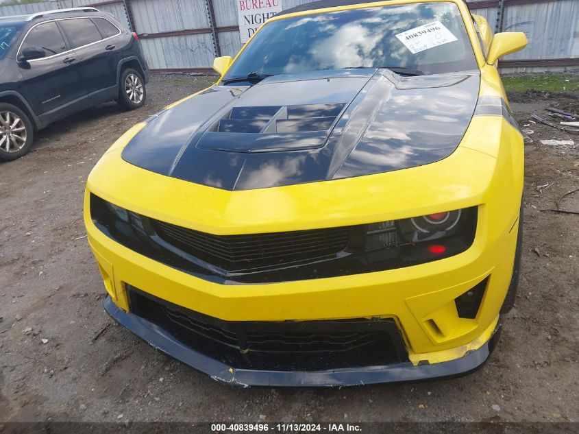 2012 Chevrolet Camaro 2Ss VIN: 2G1FK3DJ8C9185880 Lot: 40839496