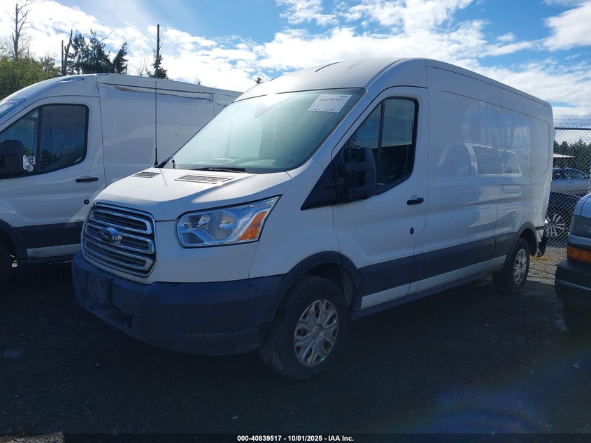 1FTYE2CM2JKA16480 2018 FORD TRANSIT photo no. 2