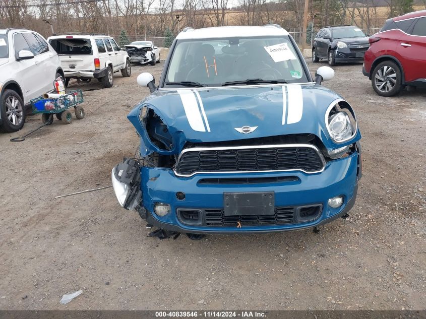 2012 Mini Cooper S Countryman VIN: WMWZC5C57CWL55961 Lot: 40839546