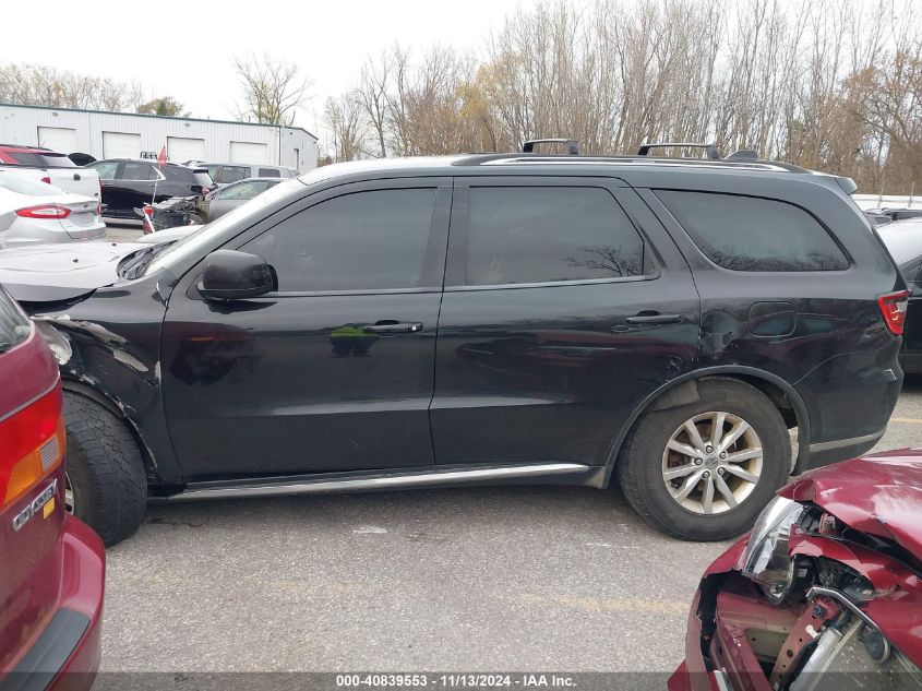 2015 Dodge Durango Sxt VIN: 1C4RDJAG2FC222799 Lot: 40839553