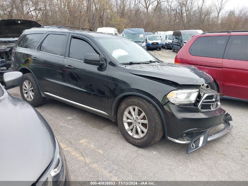 2015 Dodge Durango Sxt VIN: 1C4RDJAG2FC222799 Lot: 40839553