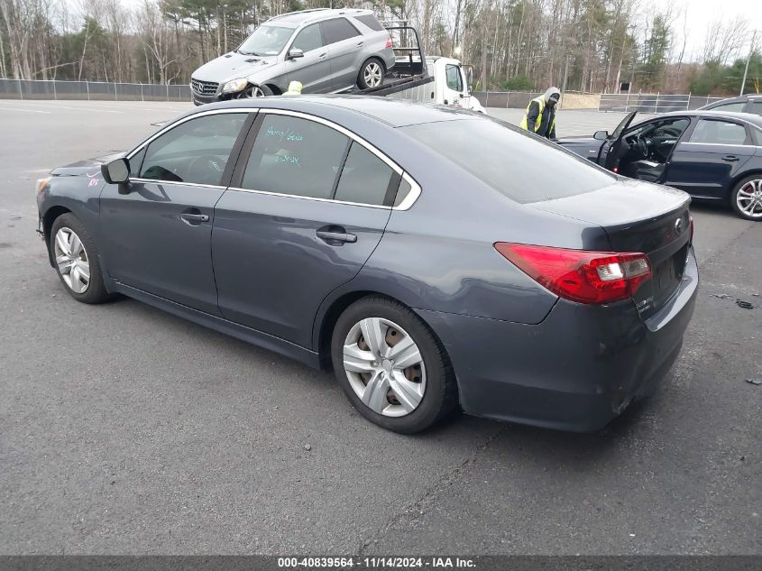 2017 Subaru Legacy 2.5I VIN: 4S3BNAA67H3055770 Lot: 40839564