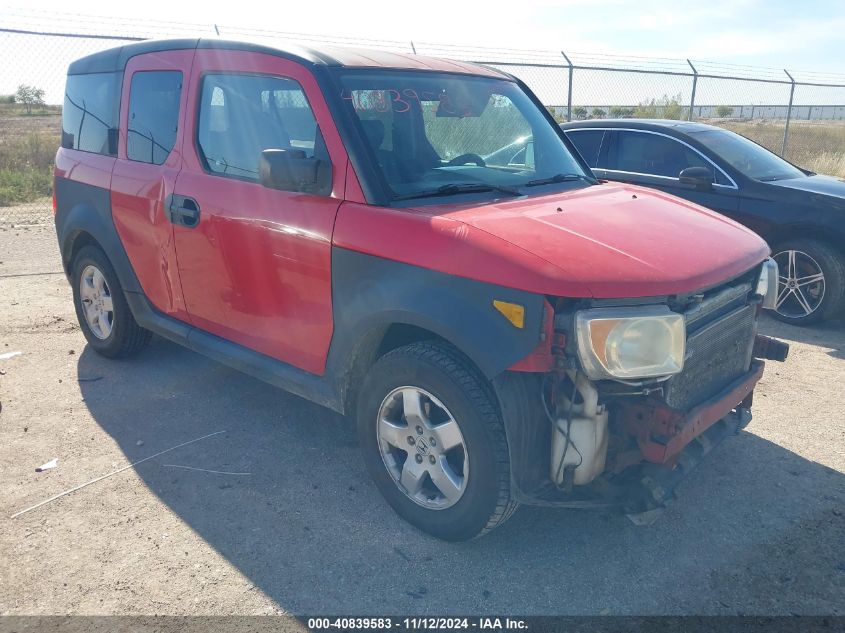 2005 Honda Element Ex VIN: 5J6YH186X5L015955 Lot: 40839583