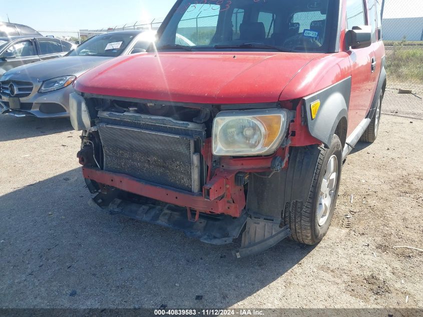 2005 Honda Element Ex VIN: 5J6YH186X5L015955 Lot: 40839583