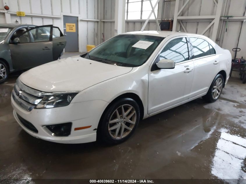 2010 Ford Fusion Sel VIN: 3FAHP0JA2AR201038 Lot: 40839602