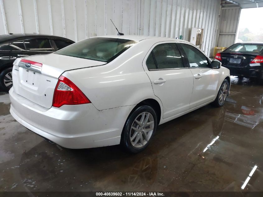 2010 Ford Fusion Sel VIN: 3FAHP0JA2AR201038 Lot: 40839602