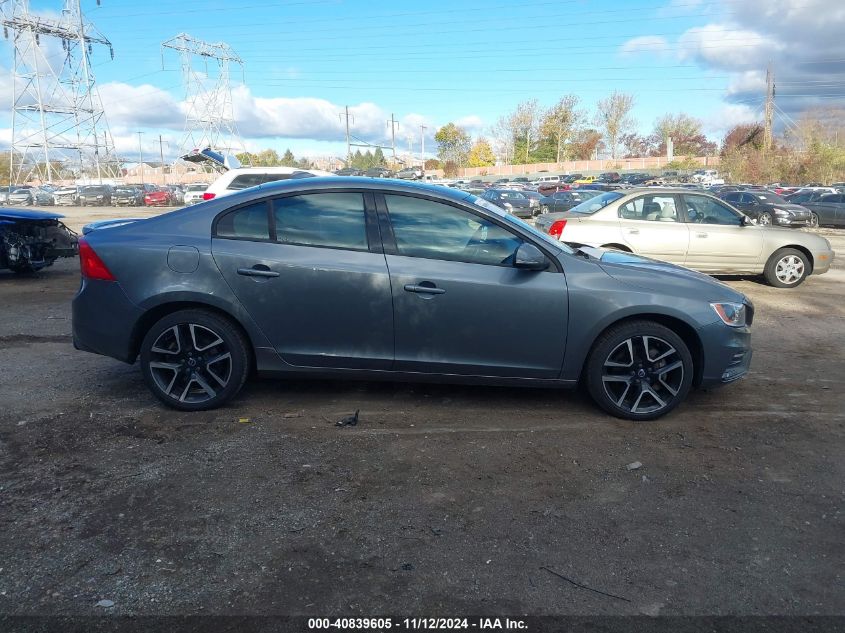 2018 Volvo S60 T5 Dynamic VIN: YV140MTL0J2454778 Lot: 40839605