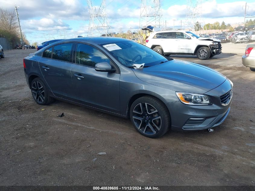 2018 Volvo S60 T5 Dynamic VIN: YV140MTL0J2454778 Lot: 40839605