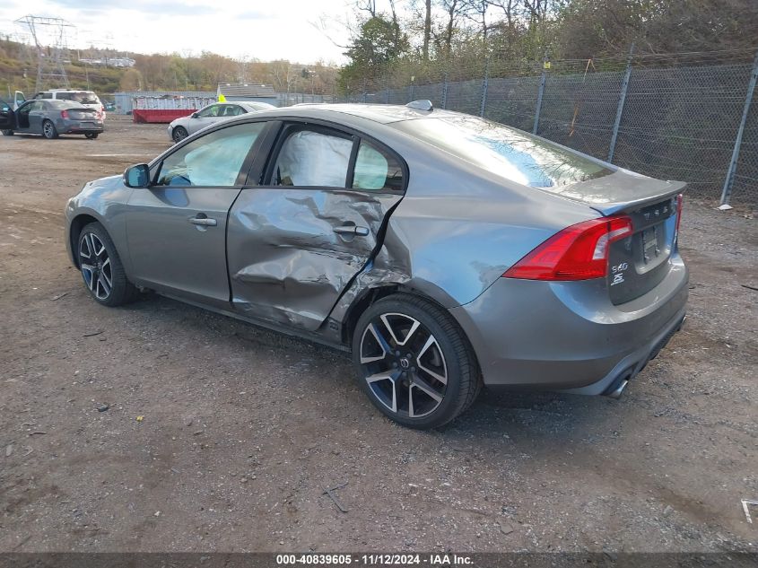 2018 Volvo S60 T5 Dynamic VIN: YV140MTL0J2454778 Lot: 40839605