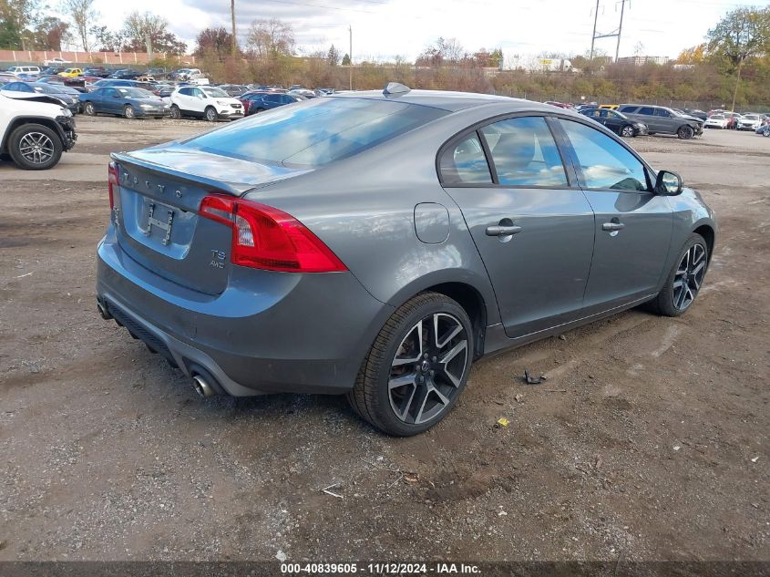 2018 Volvo S60 T5 Dynamic VIN: YV140MTL0J2454778 Lot: 40839605