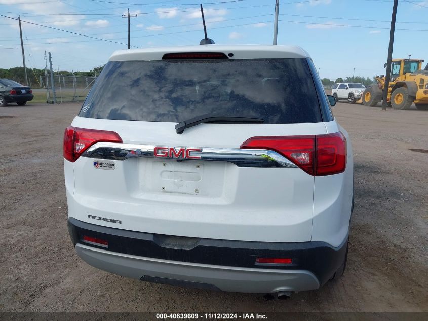 2019 GMC Acadia Sle-1 VIN: 1GKKNKLA0KZ231798 Lot: 40839609