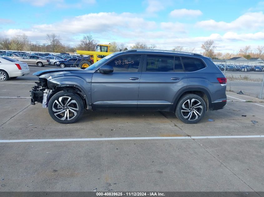 2022 Volkswagen Atlas 3.6L V6 Sel VIN: 1V2BR2CA7NC509828 Lot: 40839625