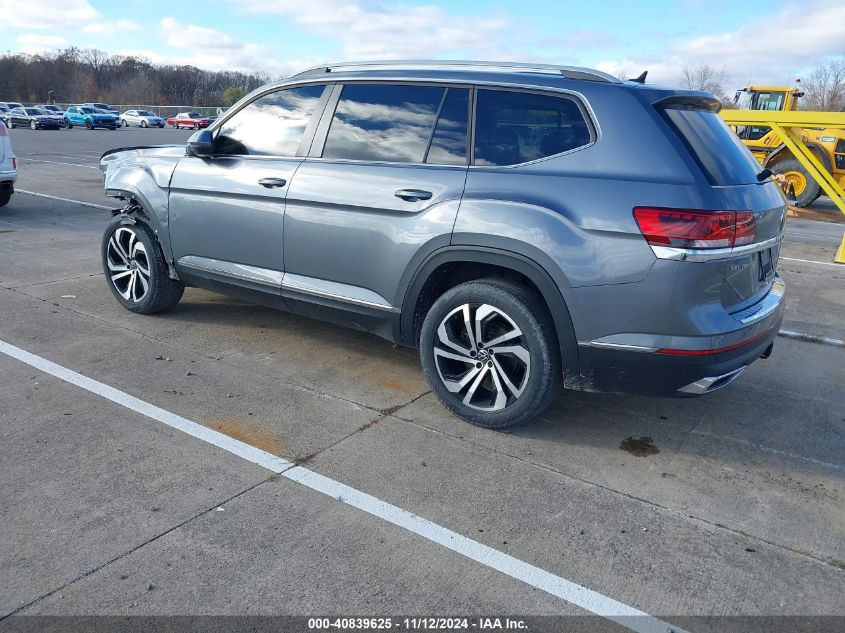 2022 Volkswagen Atlas 3.6L V6 Sel VIN: 1V2BR2CA7NC509828 Lot: 40839625