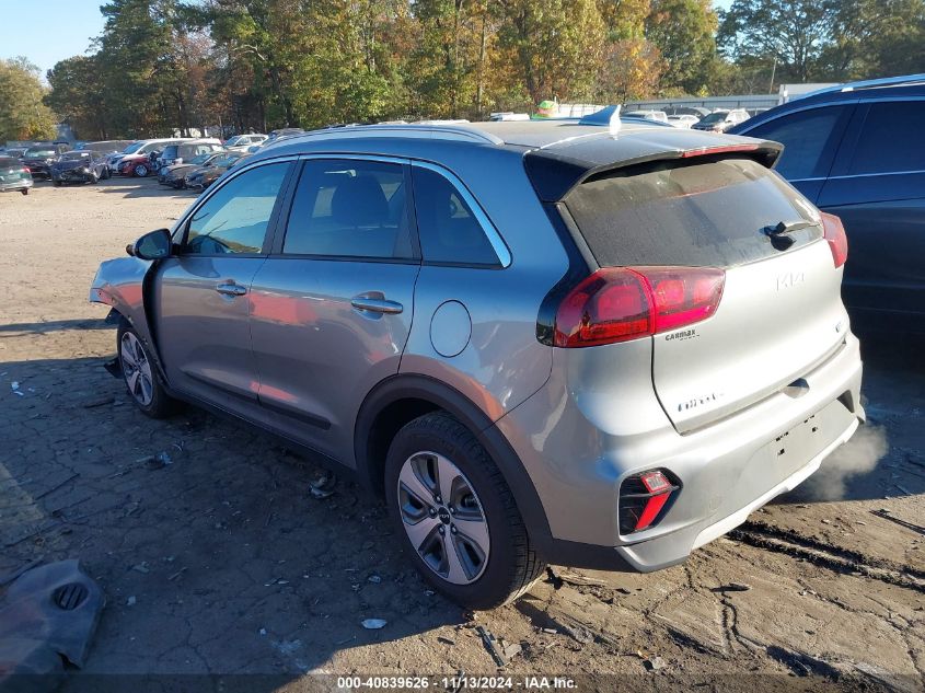 2022 Kia Niro Lx VIN: KNDCB3LC2N5540460 Lot: 40839626