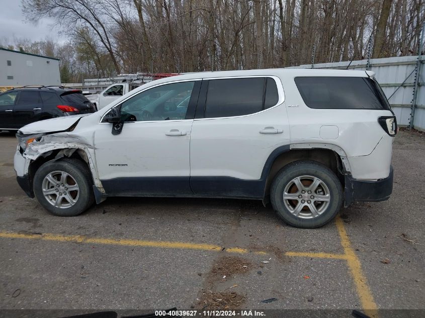 2017 GMC Acadia Sle-1 VIN: 1GKKNRLA8HZ163560 Lot: 40839627