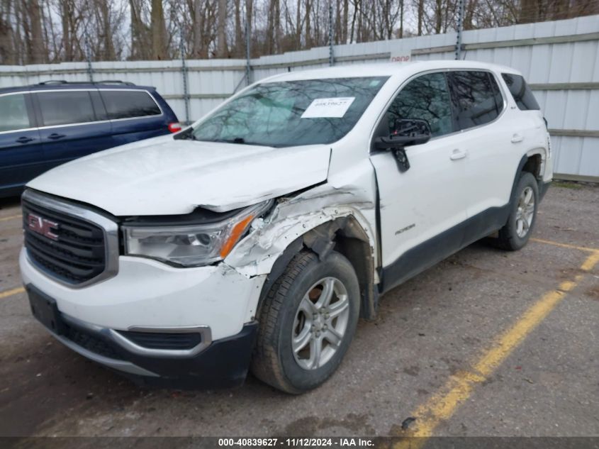 2017 GMC Acadia Sle-1 VIN: 1GKKNRLA8HZ163560 Lot: 40839627