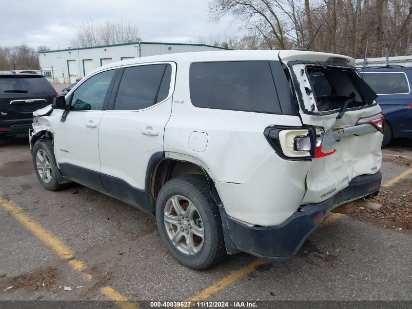 2017 GMC Acadia Sle-1 VIN: 1GKKNRLA8HZ163560 Lot: 40839627