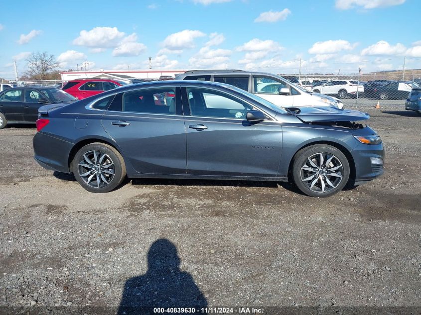 2021 Chevrolet Malibu Fwd Rs VIN: 1G1ZG5ST5MF083590 Lot: 40839630