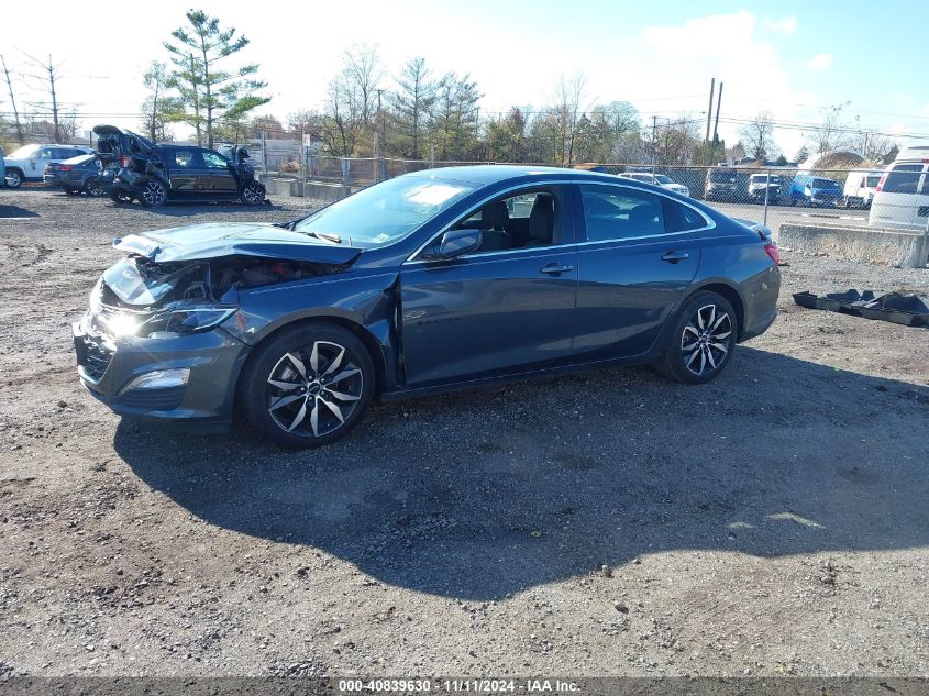 2021 Chevrolet Malibu Fwd Rs VIN: 1G1ZG5ST5MF083590 Lot: 40839630