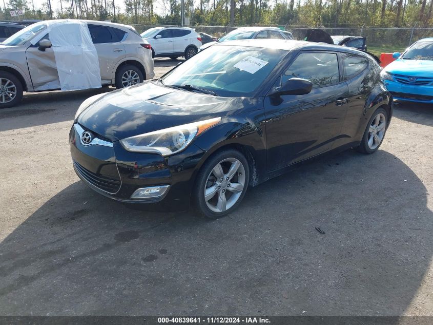 VIN KMHTC6AD7EU184244 2014 HYUNDAI VELOSTER no.2