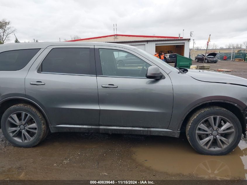 2013 Dodge Durango Sxt VIN: 1C4RDHAG0DC575063 Lot: 40839645