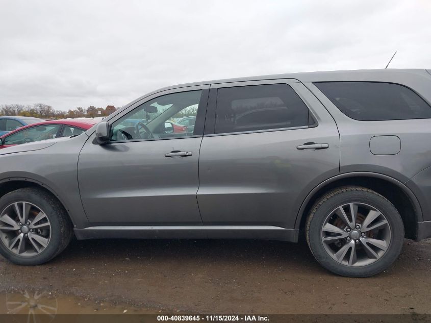 2013 Dodge Durango Sxt VIN: 1C4RDHAG0DC575063 Lot: 40839645