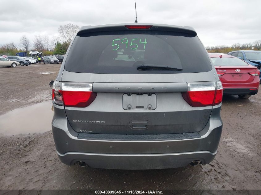 2013 Dodge Durango Sxt VIN: 1C4RDHAG0DC575063 Lot: 40839645