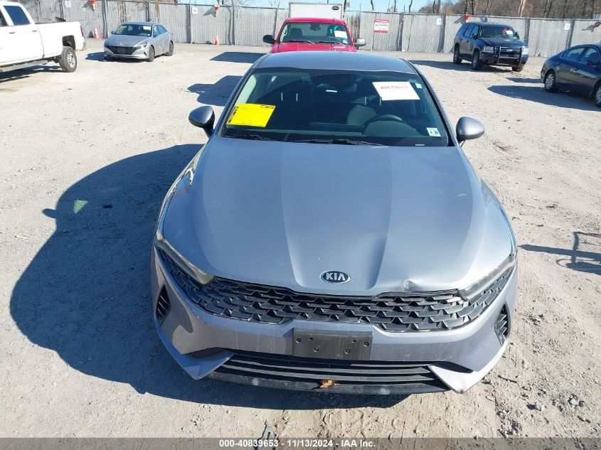 2021 Kia K5 Lxs VIN: 5XXG14J26MG052899 Lot: 40839653