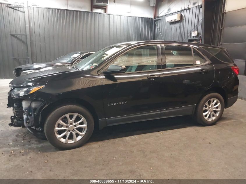 2018 Chevrolet Equinox Ls VIN: 2GNAXREV4J6162822 Lot: 40839655