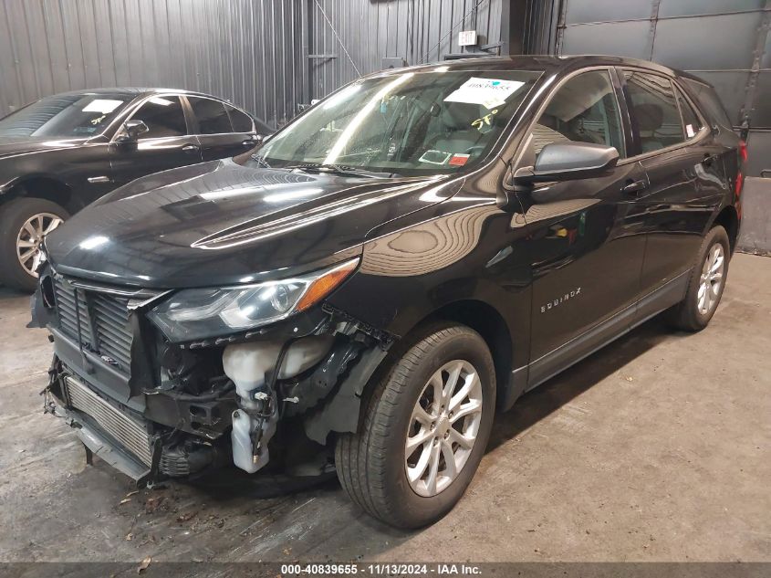 2018 Chevrolet Equinox Ls VIN: 2GNAXREV4J6162822 Lot: 40839655