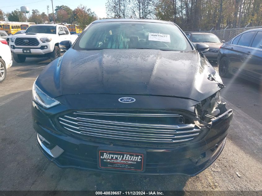 2017 FORD FUSION TITANIUM - 3FA6P0K93HR116392