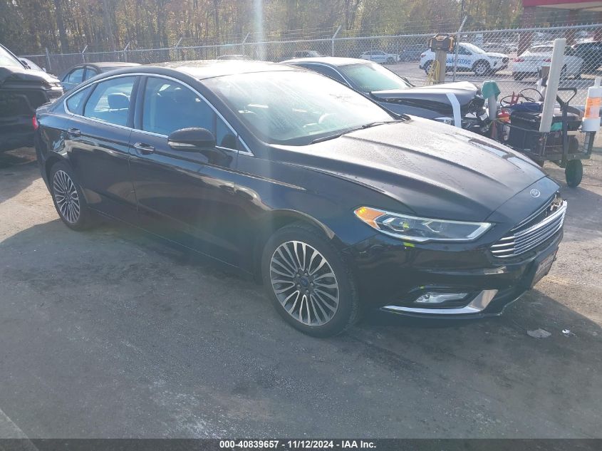 2017 FORD FUSION TITANIUM - 3FA6P0K93HR116392